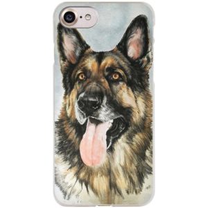 "Shepherd Paint" Phone Case